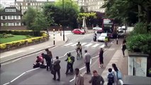 Une fille renversée par une voiture sur Abbey Road