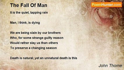 John Thorne - The Fall Of Man