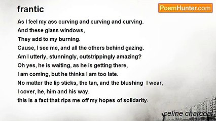 celine charcoal - frantic