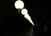 Timelapse Shows Berlin Wall Commemoration Balloons at Night