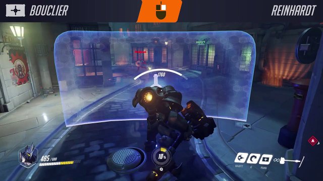 Blizzard Overwatch Gameplay Reinhardt