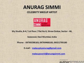Anurag Simmi airbrush makeup artists in mumbai