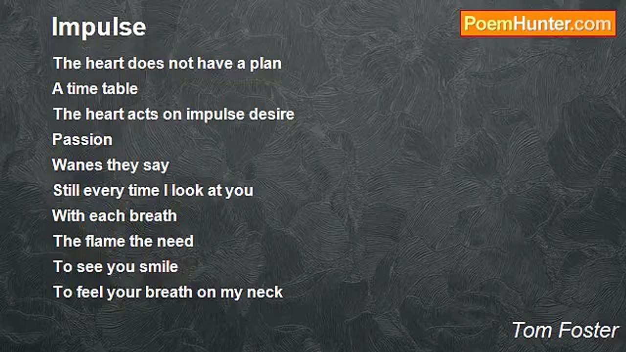 Tom Foster - Impulse