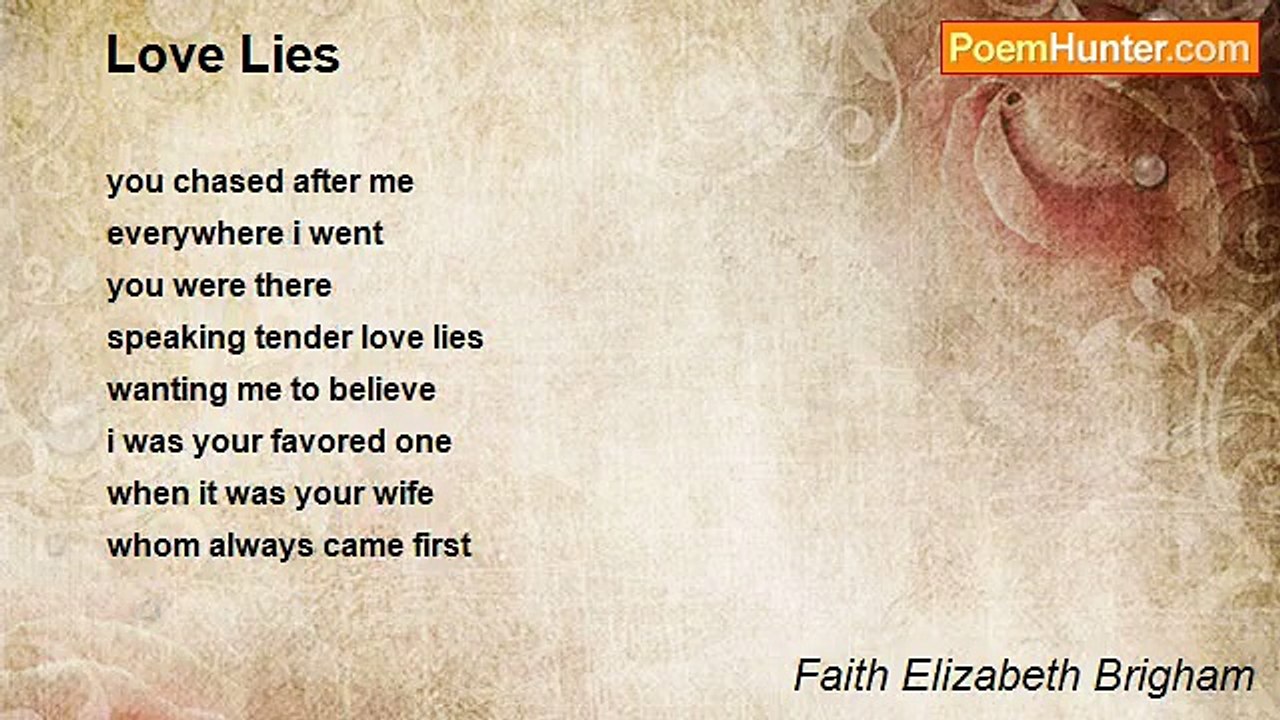Faith Elizabeth Brigham - Love Lies