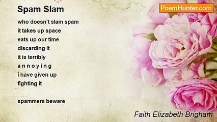 Faith Elizabeth Brigham - Spam Slam