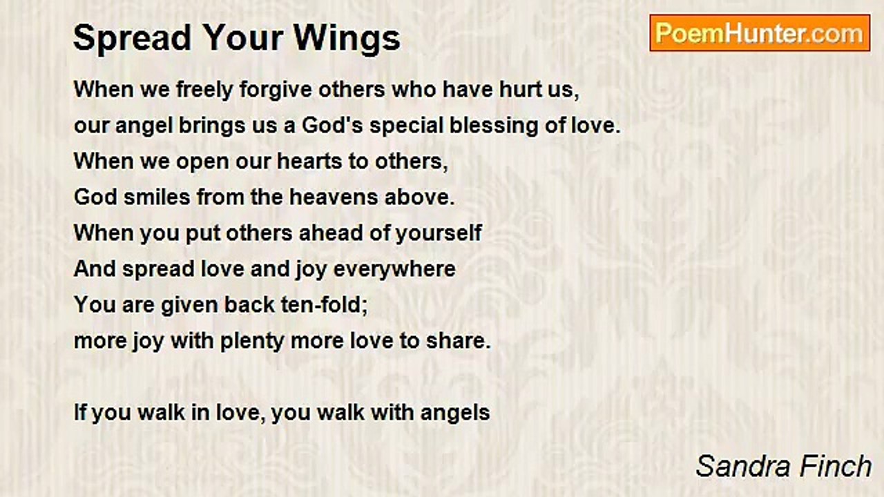 Sandra Finch - Spread Your Wings
