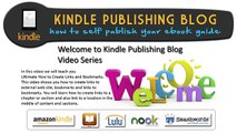 Kindle Publishing Blog Ultimate Ebook Creator How to Create Links and Bookmarks