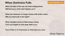 Mona Palacios - When Darkness Falls