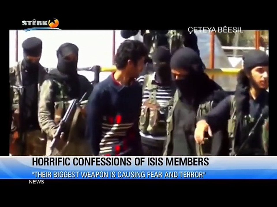 HORRIFIC CONFESSIONS OF ISIS MEMBERS
