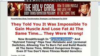 Holy Grail Body Transformation Review