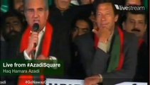 Watch Shah Mehmood Qureshi Speech in Azadi Dharna 8th Nov 2014