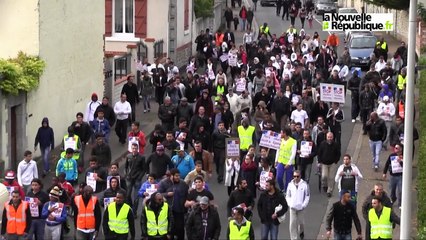 VIDEO (41) Marche de soutien à Blois : de l'amertume chez les jeunes