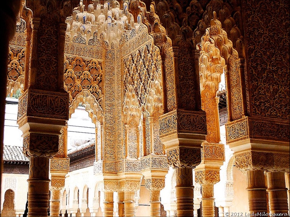 Le palais de l'Alhambra de Grenade
