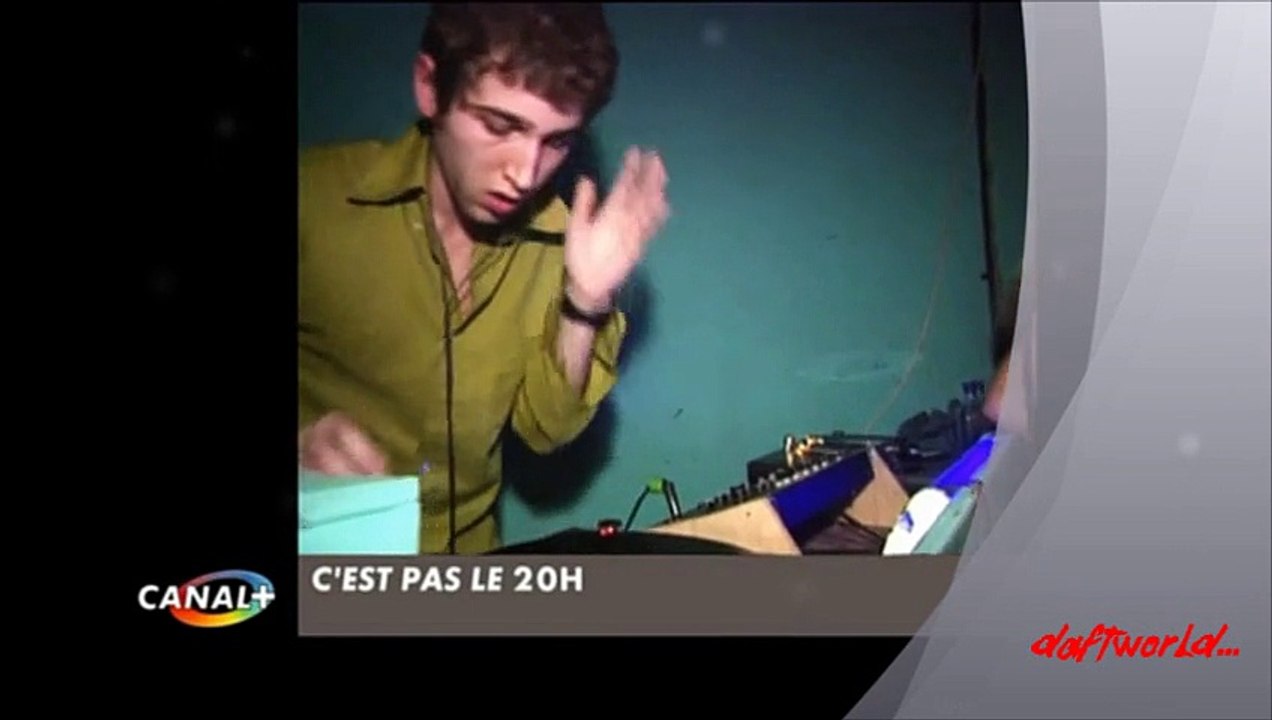 DAFT PUNK 1995 - before robots - full interview - Get lucky - faces visages démasqués