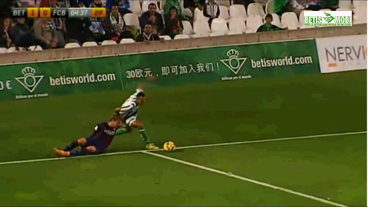 gol ruben castro ante el barcelona b