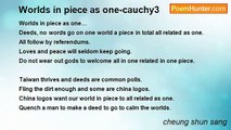 cheung shun sang - Worlds in piece as one-cauchy3