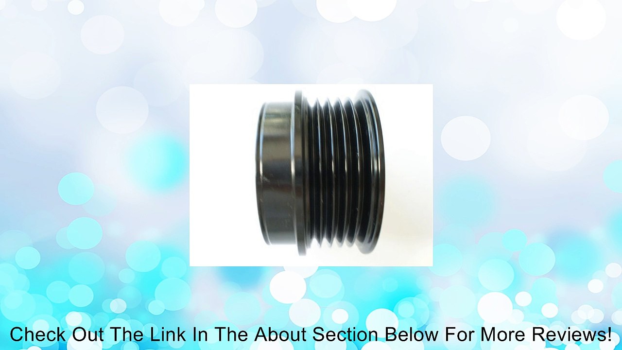 Alternator Clutch Pulley Fits Audi Europe A4 1900, AFF AFN AHH AVG 1996-2000, Volkswagen Passat 4 Cyl. 2.0L 1967cc 120cid Diesel 2004-2005, Volkswagen Europe Passat 1900 1998-2000, Passat 1900, AVB AWX 2000-2005, Passat 1900, AVF 2000-2005 028-903-018K, 0