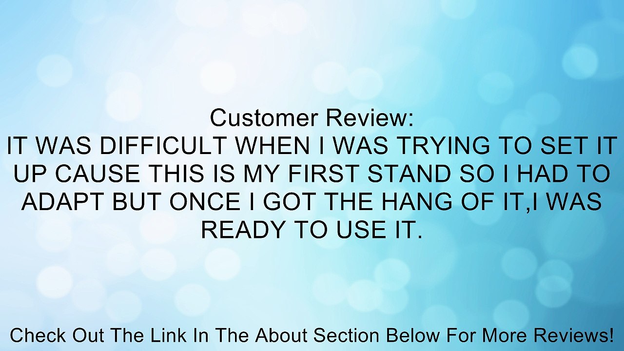 UDG U6010BL Creator Laptop, Controller Stand for DJ's - Aluminium Black Review