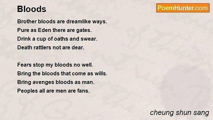 cheung shun sang - Bloods