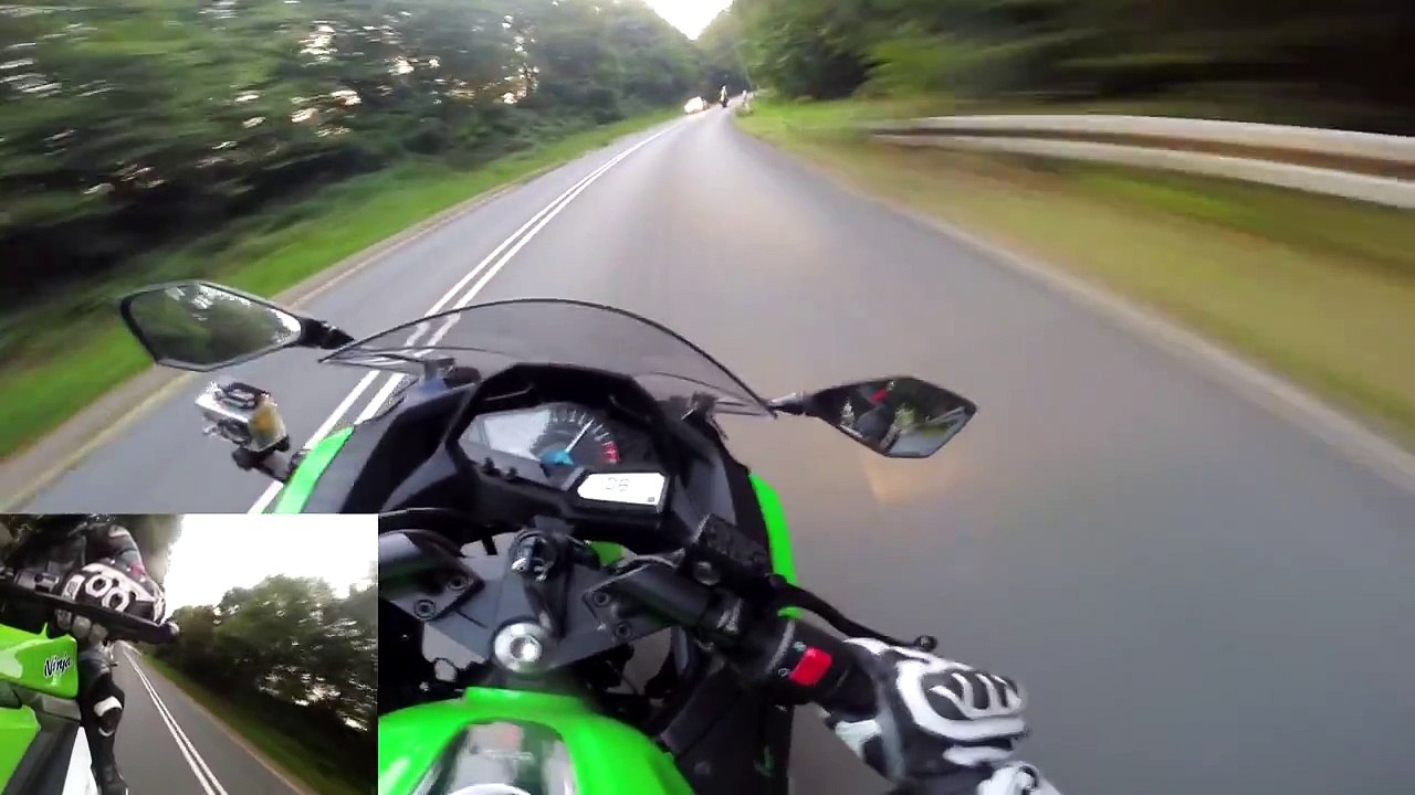 Kawasaki Ninja 300 vs Yamaha R1 - Araba Tutkum