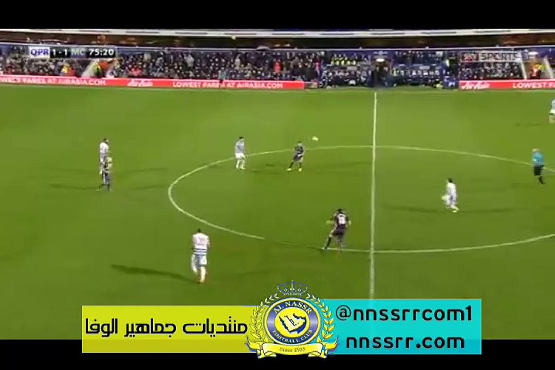 هدف التاني لصالح كوينز بارك ضد مانشيستر سيتي