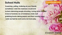 Elizabeth Walker - School Halls