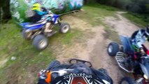 [GoPro4] ATV 700 Raptor & 450 YFZ (HD)