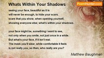 Matthew Baughman - Whats Within Your Shadows