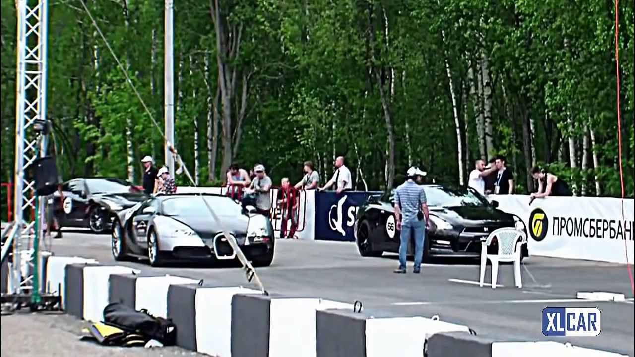 Nissan GTR vs Bugatti Veyron - Drag Yarışı - Araba Tutkum