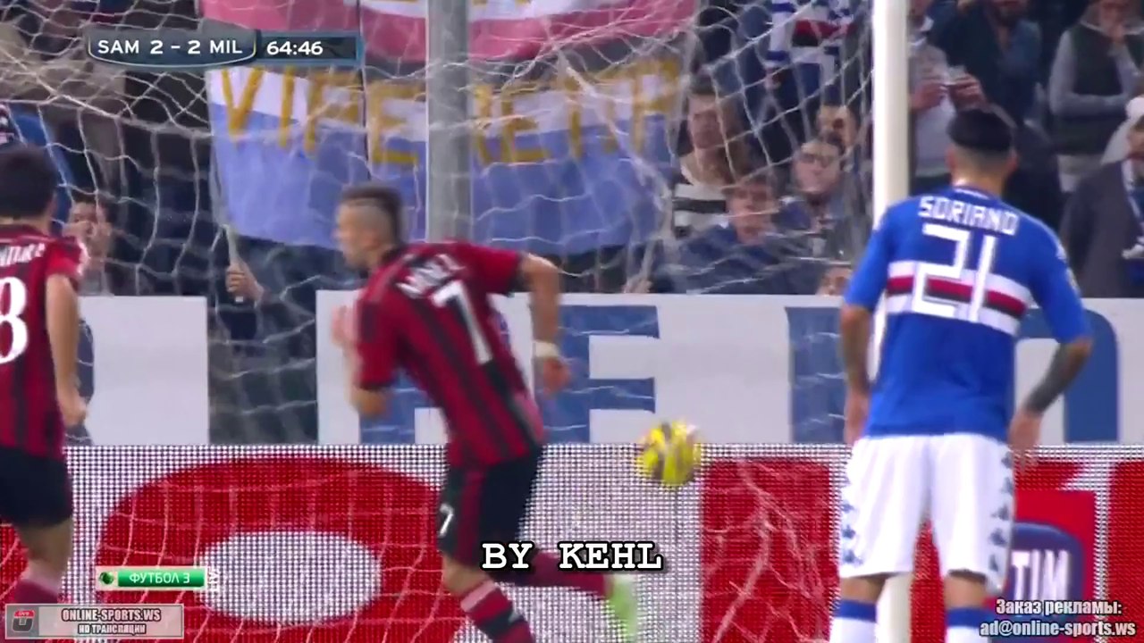 Genoa - Milan GOALS season 14-15