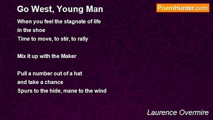 Laurence Overmire - Go West, Young Man