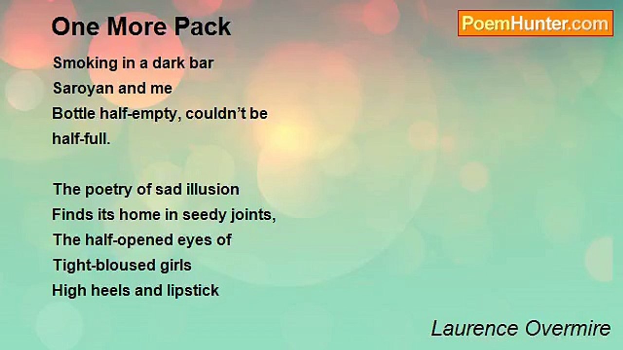 Laurence Overmire - One More Pack