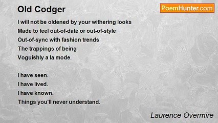 Laurence Overmire - Old Codger