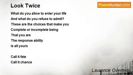 Laurence Overmire - Look Twice
