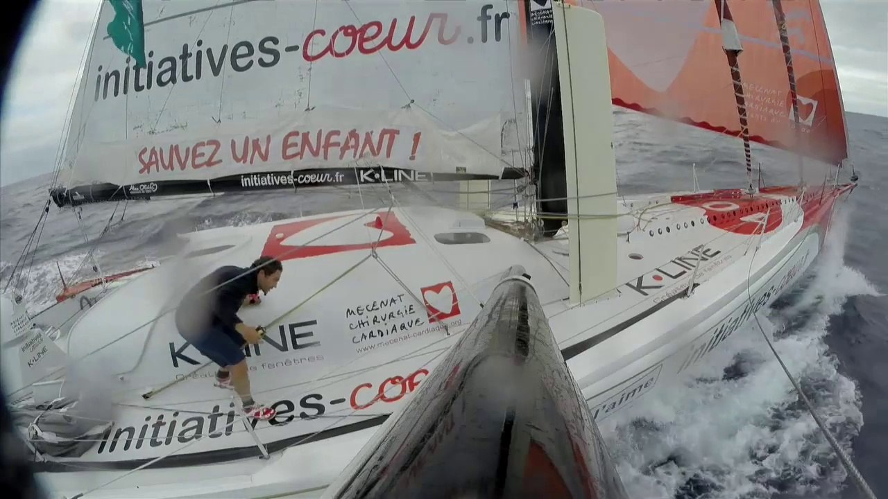 Tanguy présente le 14ème enfant sauvé par son association