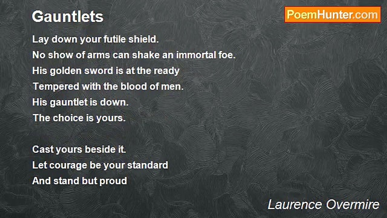 Laurence Overmire - Gauntlets