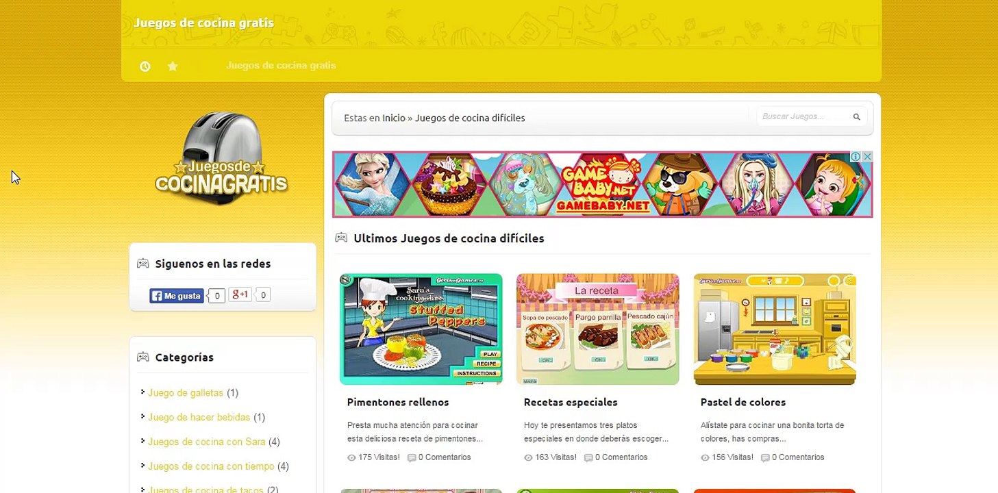 los mejores juegos infantiles para cocinar