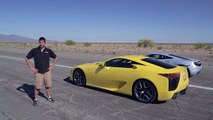 Veyron vs Aventador vs Lexus LFA vs McLaren - Araba Tutkum