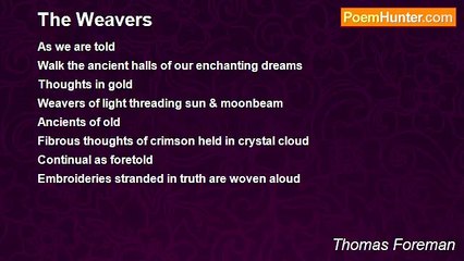 Thomas Foreman - The Weavers