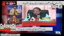 Rauf Klasra and Qazi Making Fun of Nawaz Sharif's Taunt to His Cabinet Ministers