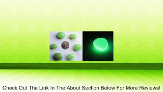 Green Glow in the Dark Stones for Aquariums or Fish Tanks (4 Ounces - Approximately 22 stones) Review