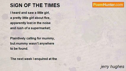 jerry hughes - SIGN OF THE TIMES