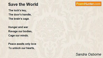 Sandra Osborne - Save the World