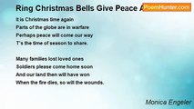 Monica Engeler - Ring Christmas Bells Give Peace A Chance