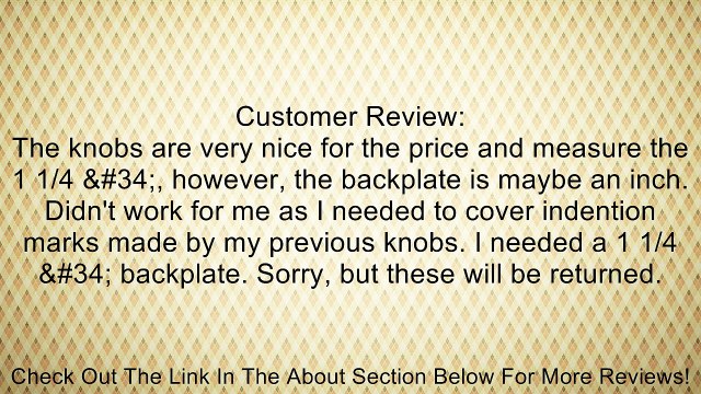 Amerock BP53012-G10 Satin Nickel Traditional Ring Cabinet Hardware Knob, 1-1/4 Inch Diameter - 25 Pack