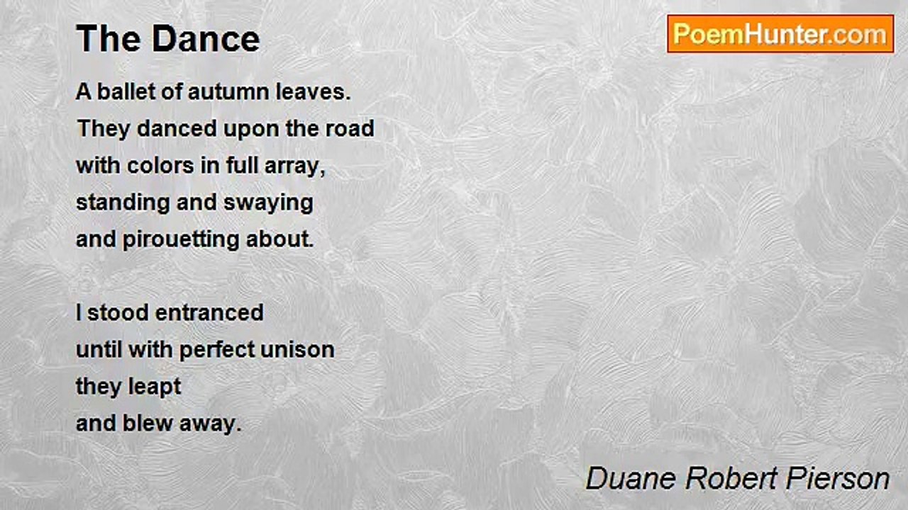 Duane Robert Pierson - The Dance
