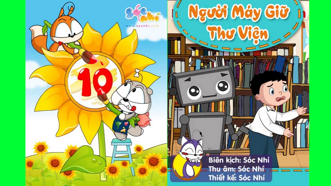 Chuyện thiếu nhi -  Người Máy Giữ Thư Viện - t.thuymien.com