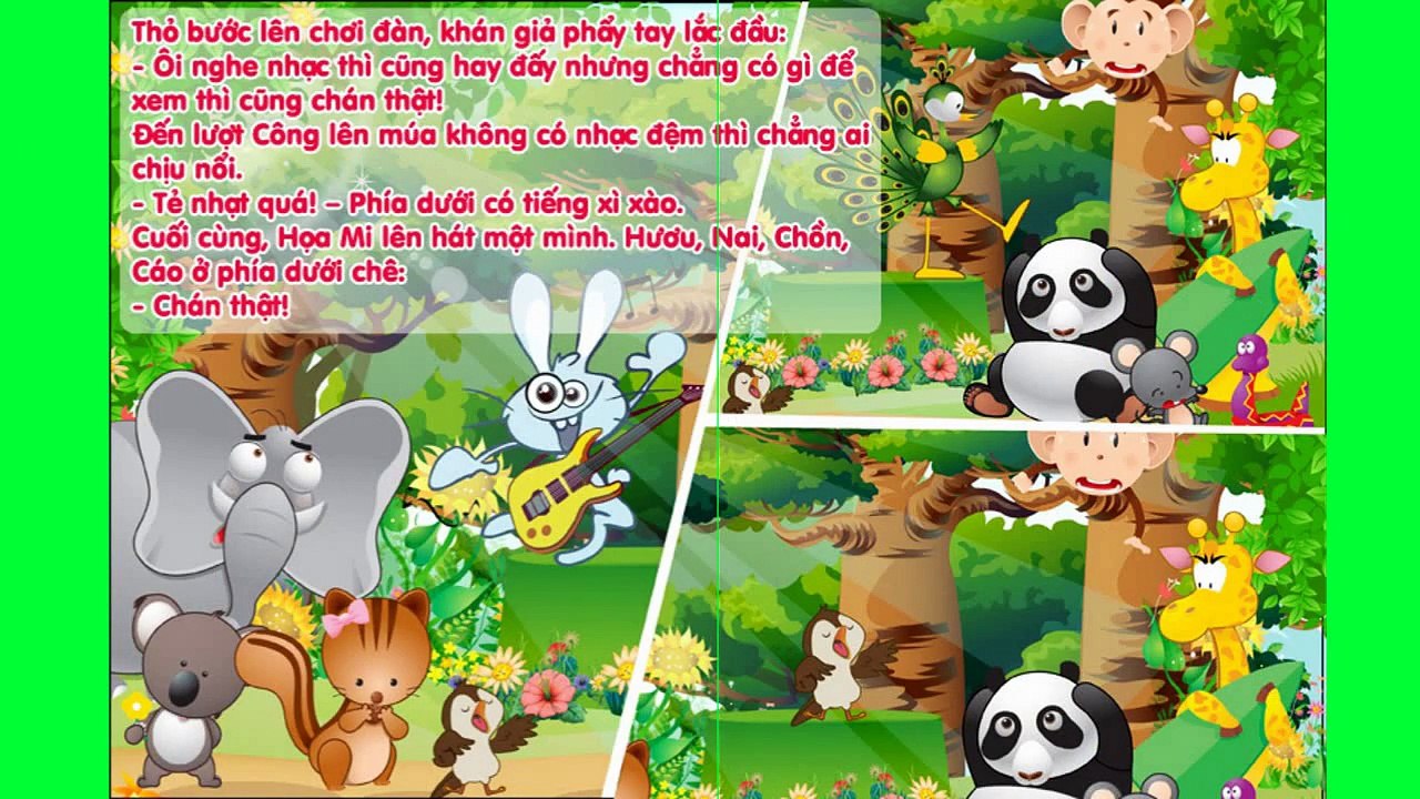 Chuyện thiếu nhi -  Những Nghệ Sĩ Rừng Xanh - t.thuymien.com