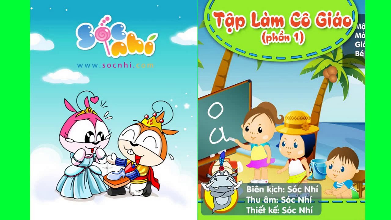 Chuyện thiếu nhi -  Tập Làm Cô Giáo Phần 1 - t.thuymien.com