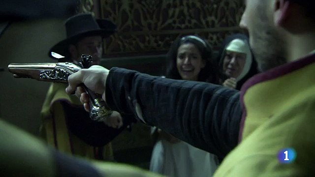 Águila Roja salva a Alonso y Margarita